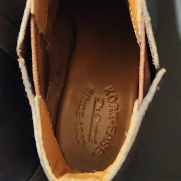 Kork-Ease Dark Brown Ankle Booties - Picture 5 of 8